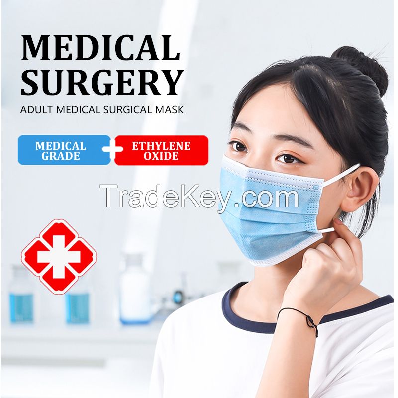 Six diagnostic medical surgical masks