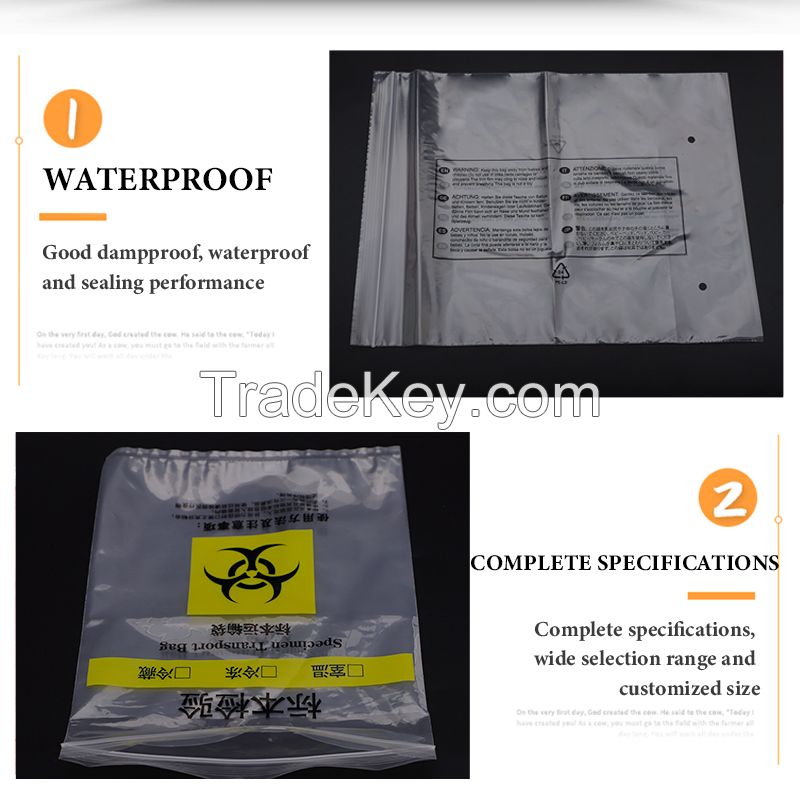 LDPE self-sealing bag Transparent flat bag printed plastic film packaging