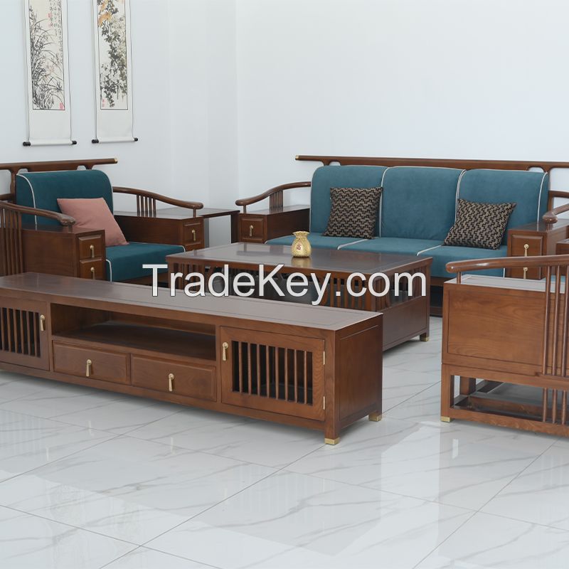 Solid wood sofa Ã¯Â¼ï¿½Imported solid wood, pure manual traditional mortise and tenon technologyÃ¯Â¼ï¿½