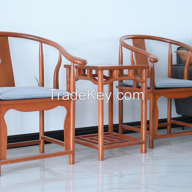 Chinese arm-chair three-piece set                              Personal customization is acceptable                             