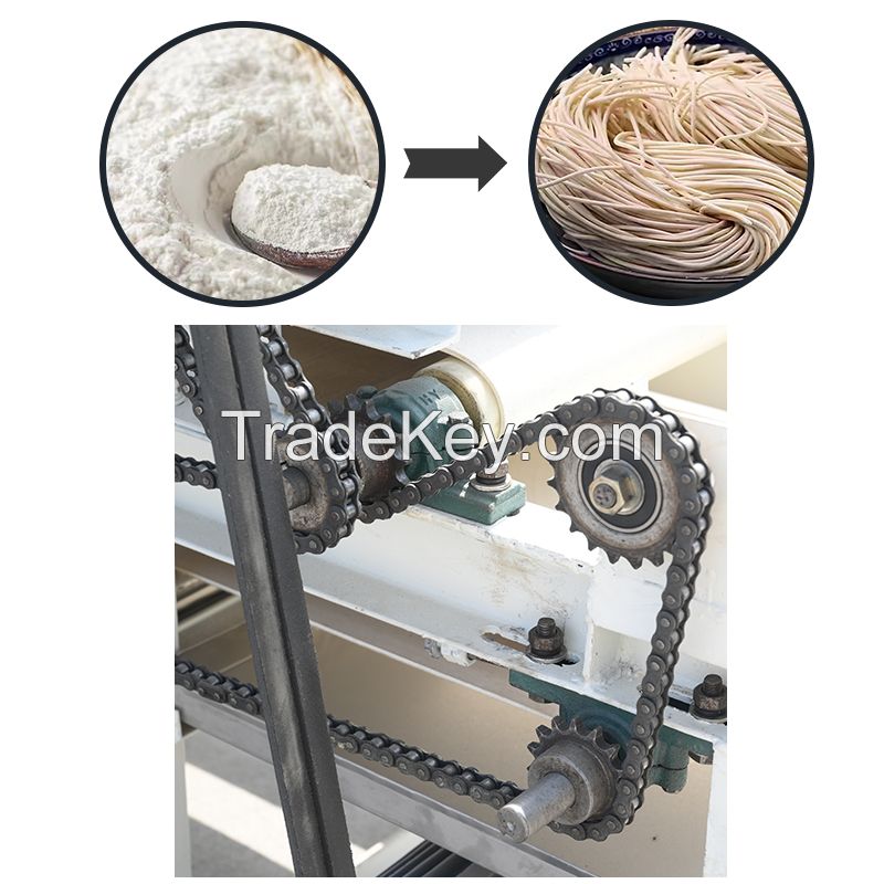 Commercial automatic noodle making machine all-in-one machine for noodle room 470*750 motorÃ¯Â¼ï¿½7.5kw mix 75kg/flour