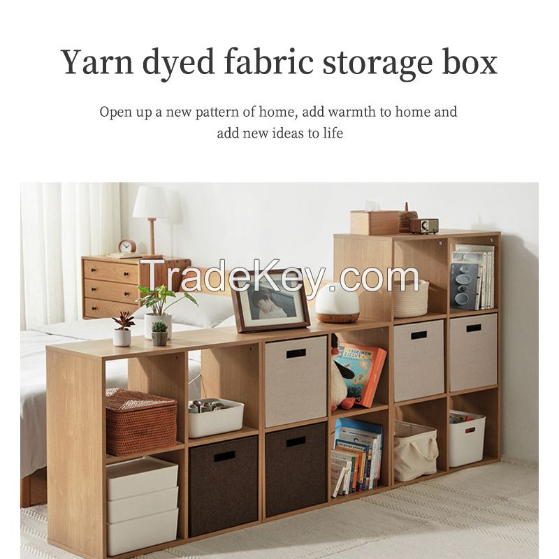 Yarn-dyed fabric storage box new material light weight storage large durable support mailbox contact