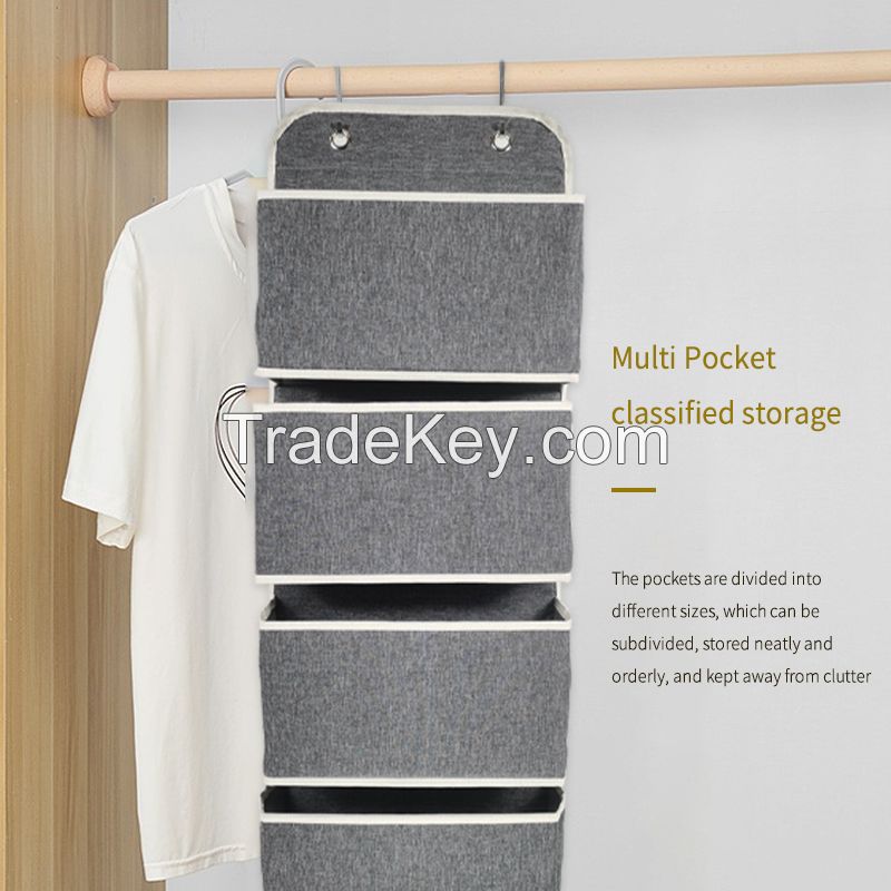 Door back 4 layers hanging bags of strong material non-toxic wear total size: 33x8.9x91.5 cm strong and durable support mailbox contact