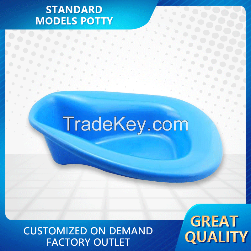 Bed Care Plastic Bedpan PP Resin Eco-Friendly Plastic