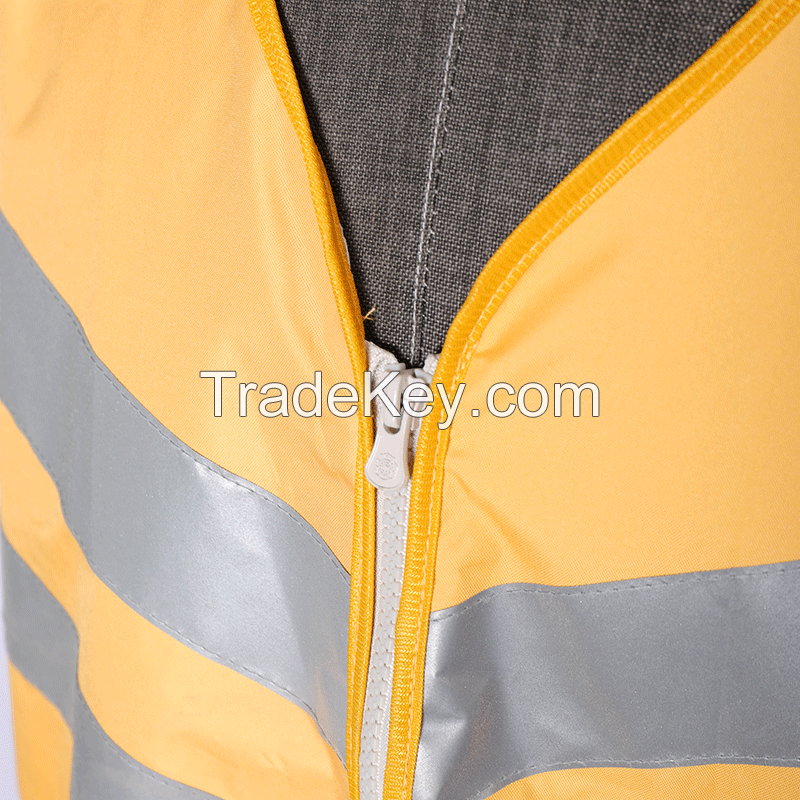 Traffic reflective clothing security clothing safety clothing traffic customized night duty vest mesh reflective vest