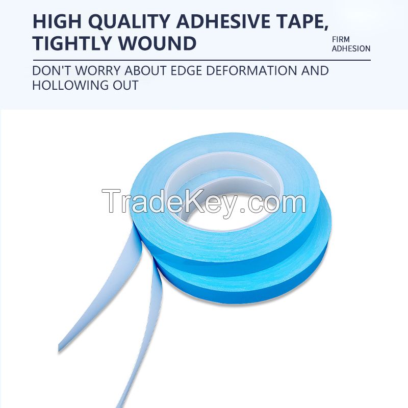 Thermally conductive double-sided adhesive high temperature blue fiberglass double-sided tape can be die-cut