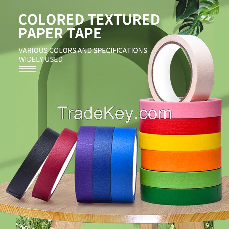 Color shading belt automotive furniture paint shading easy tear with nail crepe paper decorative partition (order note color) support mailbox contact