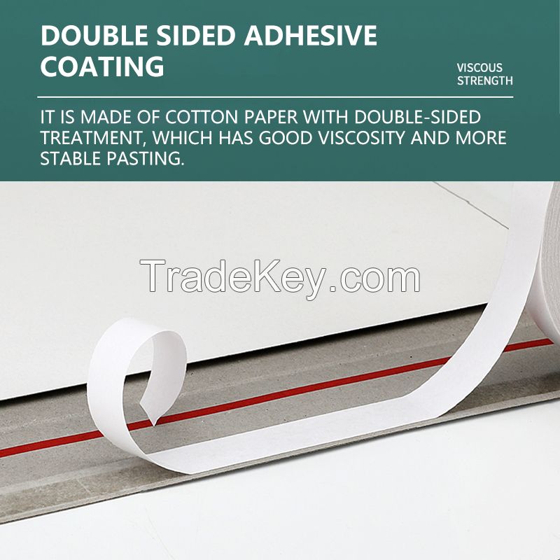 White double-sided adhesive high viscosity student handmade double-sided tape office tape support mailbox contact