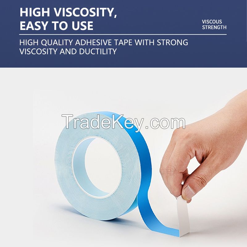 Thermally conductive double-sided adhesive high temperature blue fiberglass double-sided tape can be die-cut