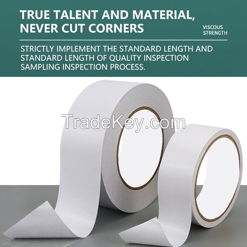 White double-sided adhesive high viscosity student handmade double-sided tape office tape support mailbox contact