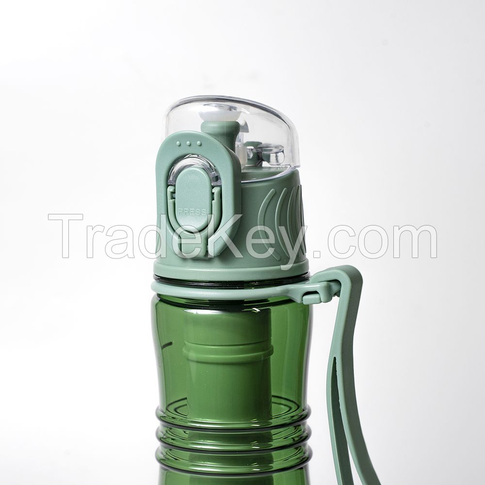 Sevenstep Water Filter Bottle (Green) Regulate gastrointestinal and liver functions