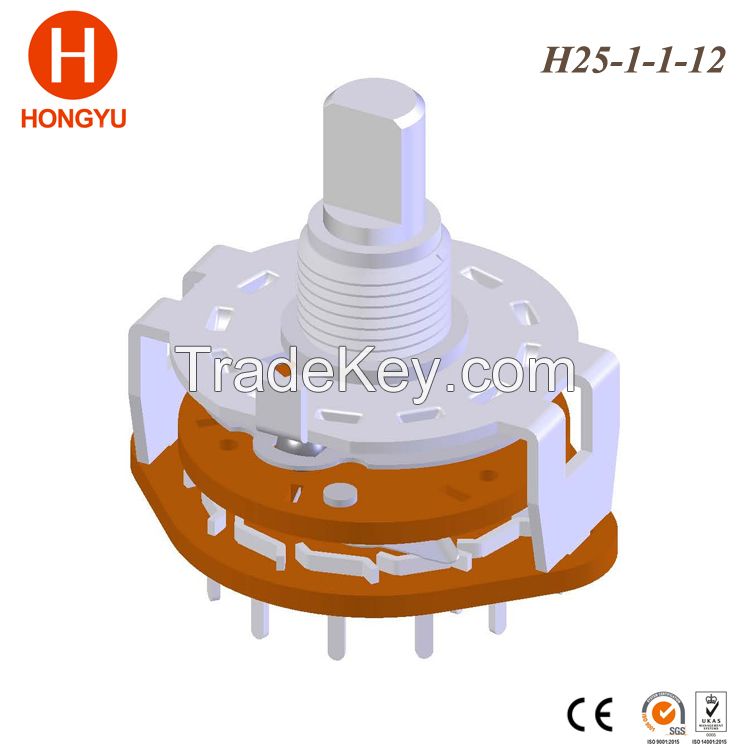 Rotary switches white goods parts home appliance range switch