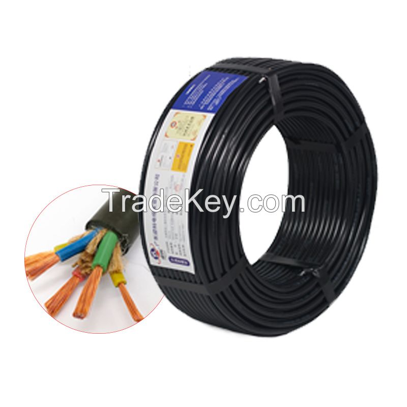 YC copper core cable rubber sheathed flexible cable rubber sheathed copper core flexible cable