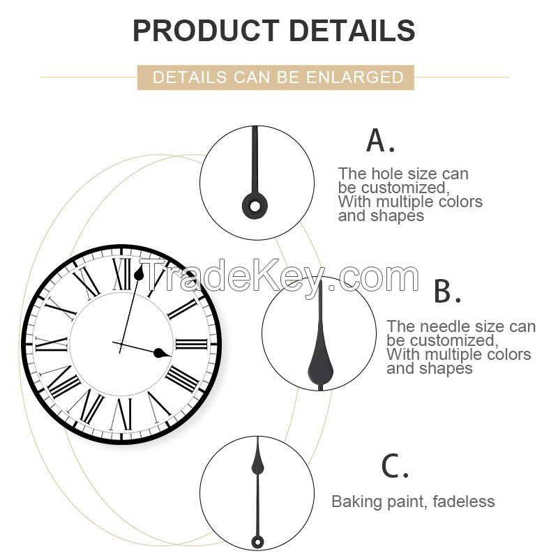 DIY Wall Clock Accessories Kit