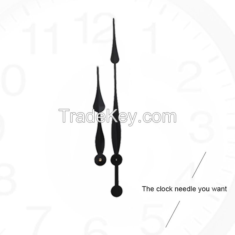 DIY wall clock hour minute needle accessories