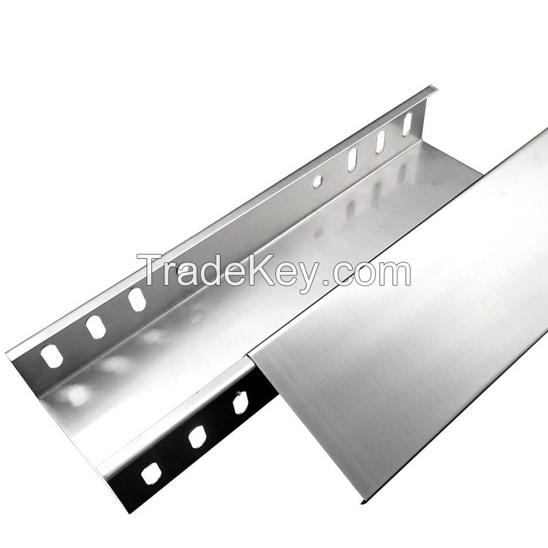 Stainless steel trough type cable trayï¼ˆCustomized productsï¼‰