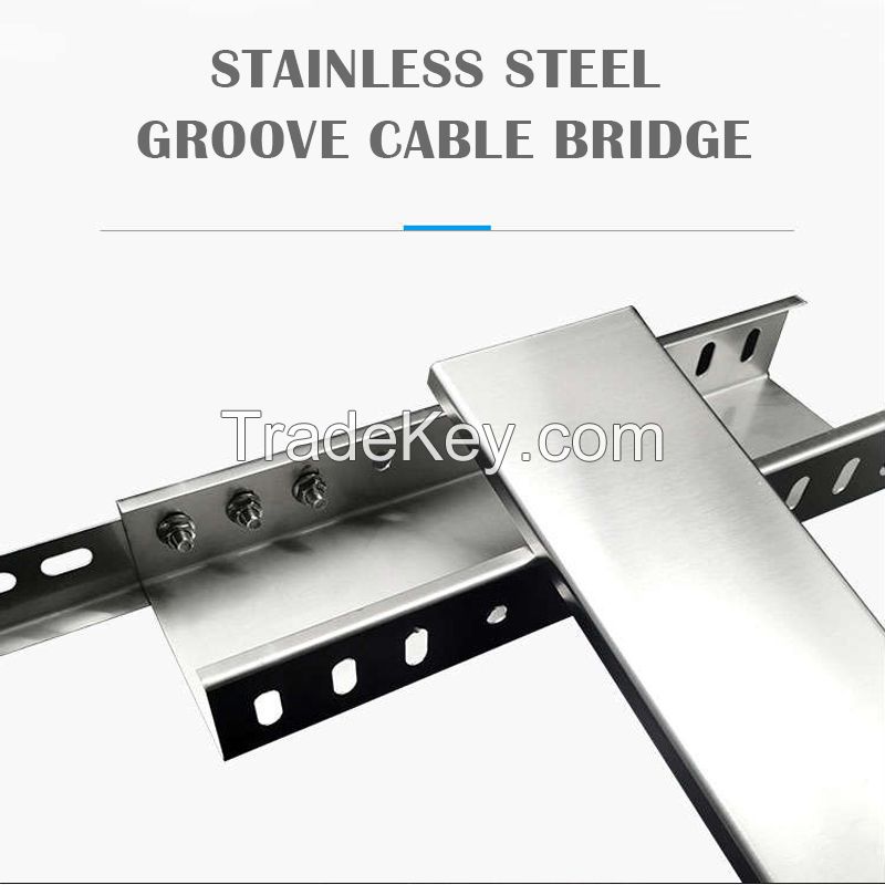 Stainless steel trough type cable trayï¼ˆCustomized productsï¼‰