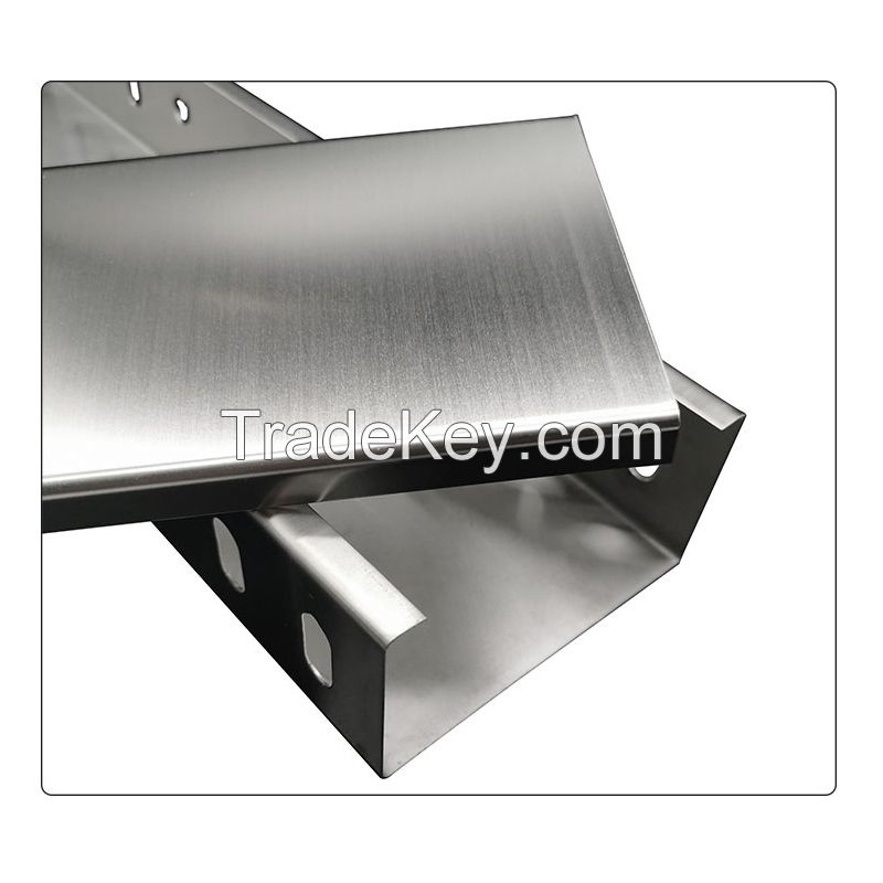 Stainless steel trough type cable trayï¼ˆCustomized productsï¼‰