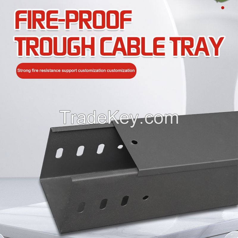 Fireproof trough type cable tray(Customized products)