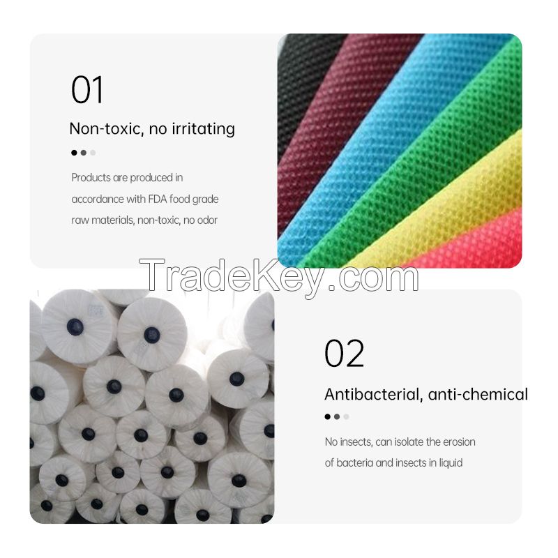 White non-woven seedlings engineering waterproof breathable filter cloth agricultural seedlings
