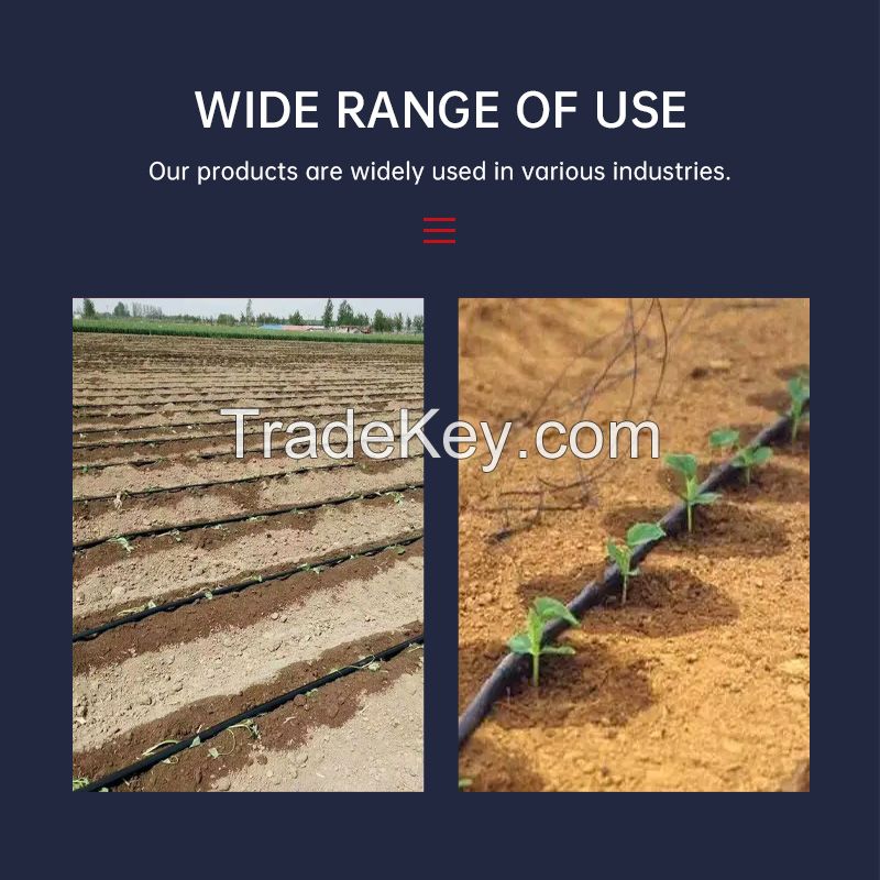 Inlaid patch type common material drip irrigation belt