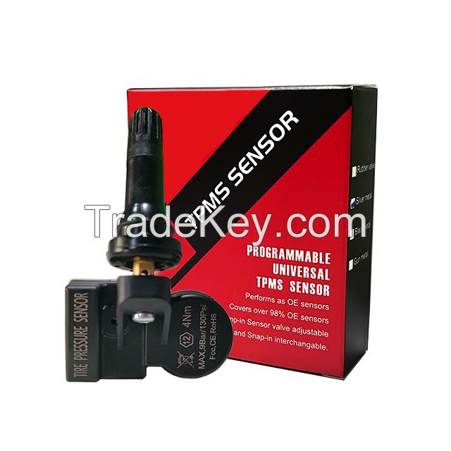 Universal Programmable TPMS Tire Pressure Monitoring System Sensor 315MHz & 433MHz 2 in 1