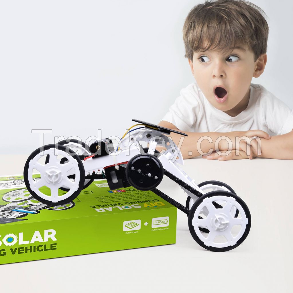 DIY solar 4WD climbing car 500 wholesale