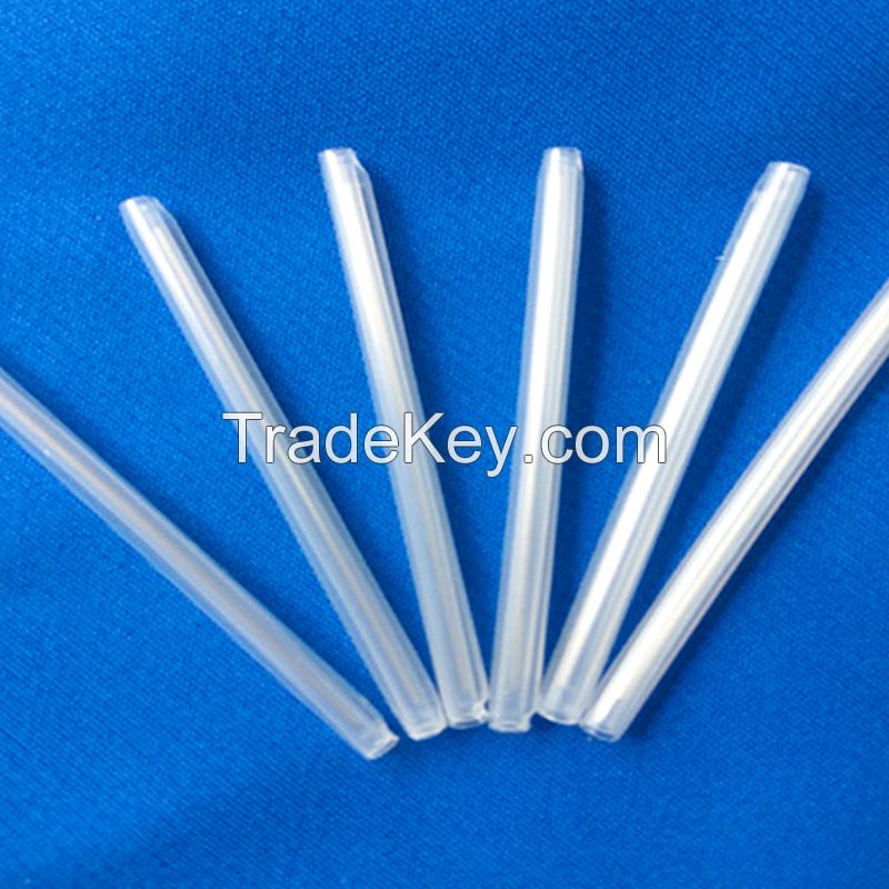 The 1000 batches of optical fiber heat shrinkable tubes are composed of cross-linked polyolefin heat shrinkable tubes, hot-melt tubes and reinforced stainless steel needles