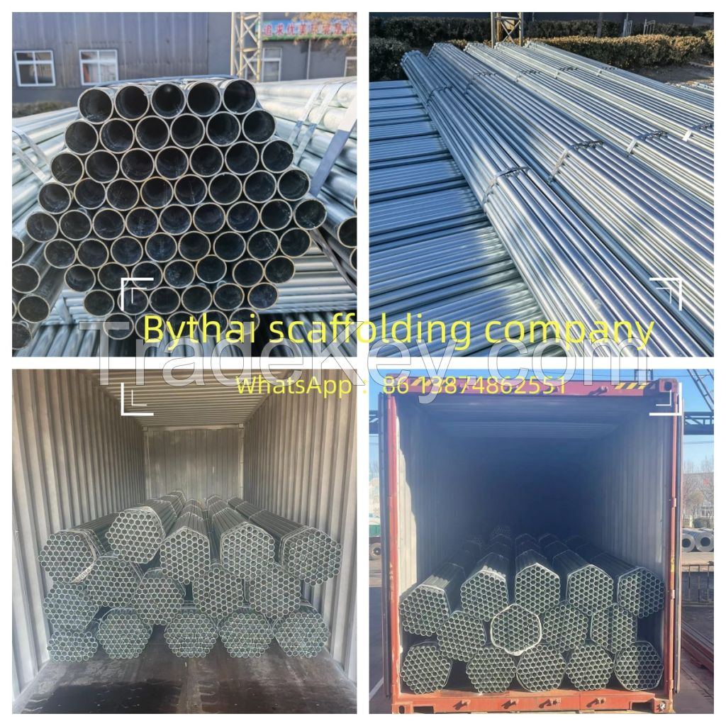 scaffolding tube HDG steel pipe 