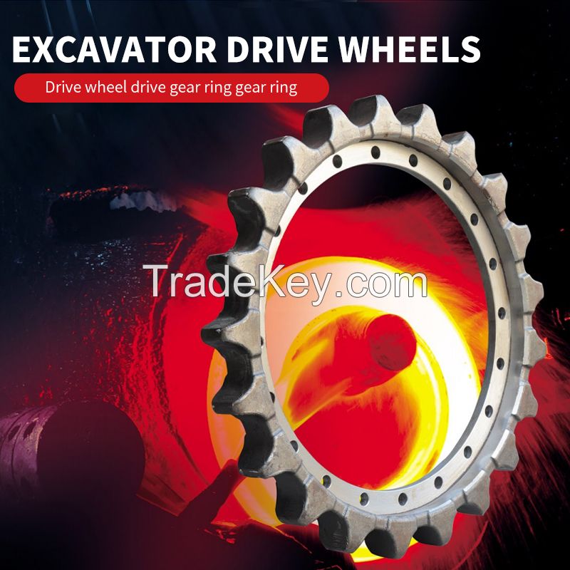 Excavator drive wheel