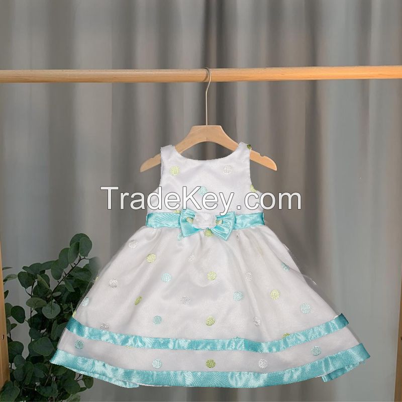 Girls' transparent organza skirt with fresh vision