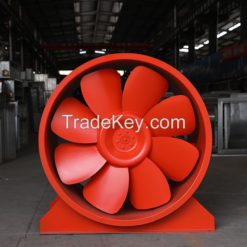  High temperature smoke exhaust fan large air volume ventilation ventilator strong low noise industrial dust removal