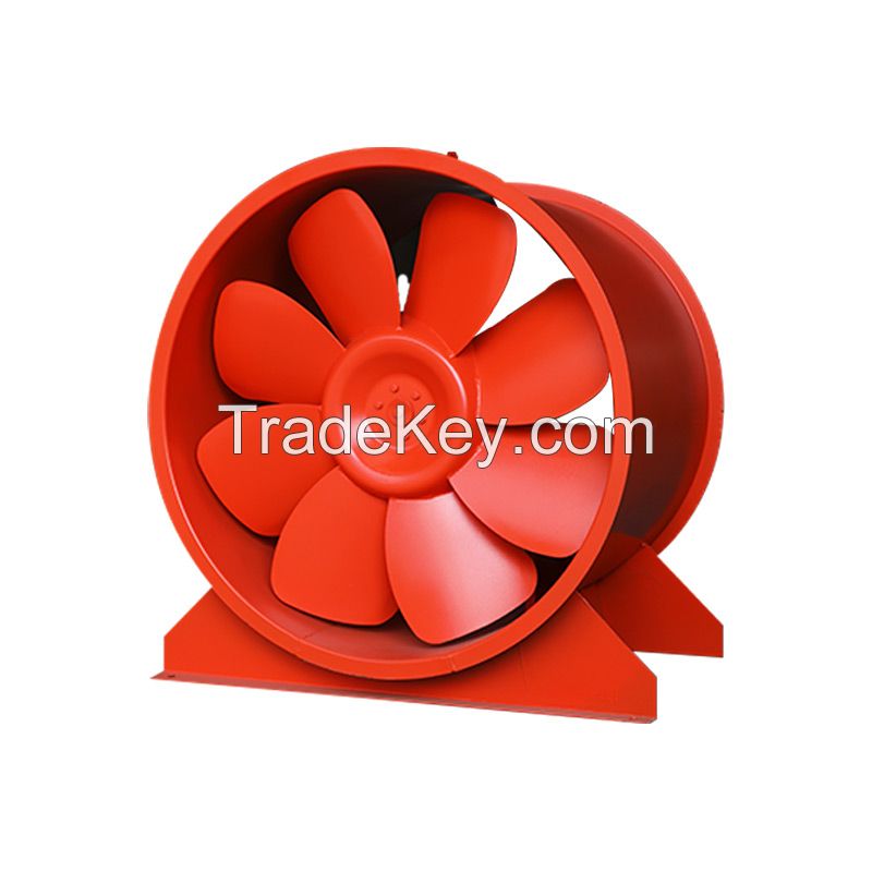  High temperature smoke exhaust fan large air volume ventilation ventilator strong low noise industrial dust removal