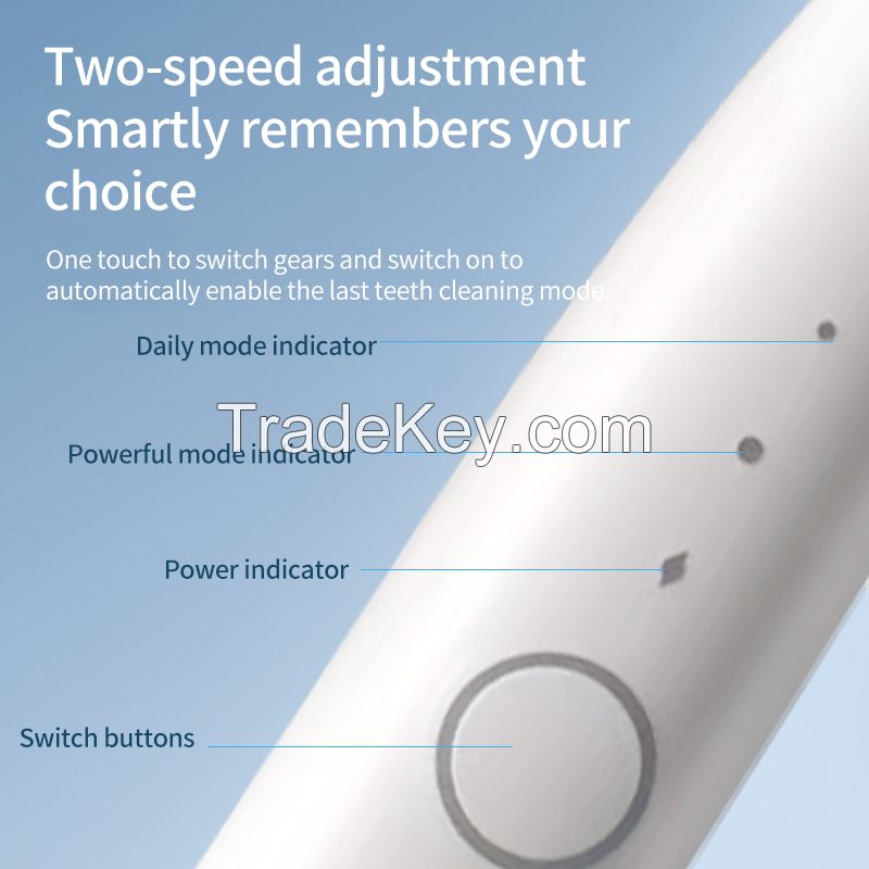 Wireless rechargeable electric toothbrush