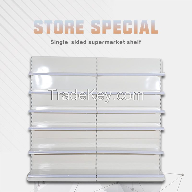  Single supermarket shelf, 5 floors, single layer bearing 50kg, support customization