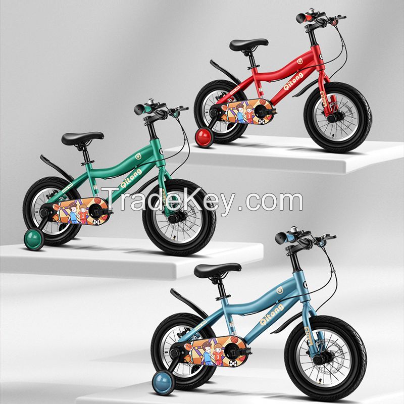 High quality new product carbon steel frame and fork kids bike waterproof saddle single speed child bike