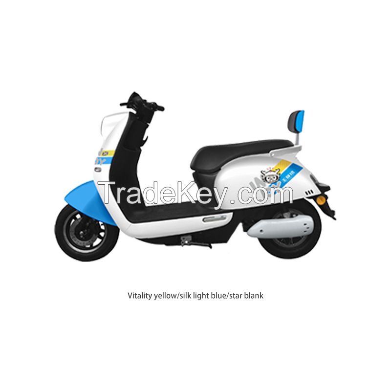Electric motorcycles Mi18 ultra-long battery life light commuter 72V electric motorcycle  intelligent anti-theft multi-color optional