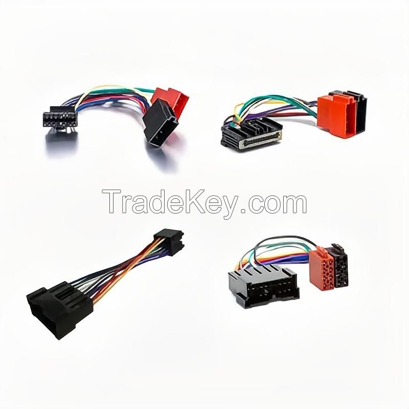 Automobile OEM ODM Accept Metra Radio Car Stereo Speaker Gps/iso/radio Wiring Harness Automotive Cable Assembly