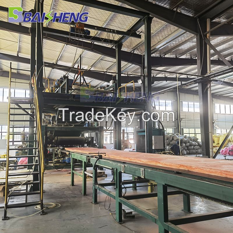 Glass manufacturing plant Glass manufacturing equipment Production line of glass wool