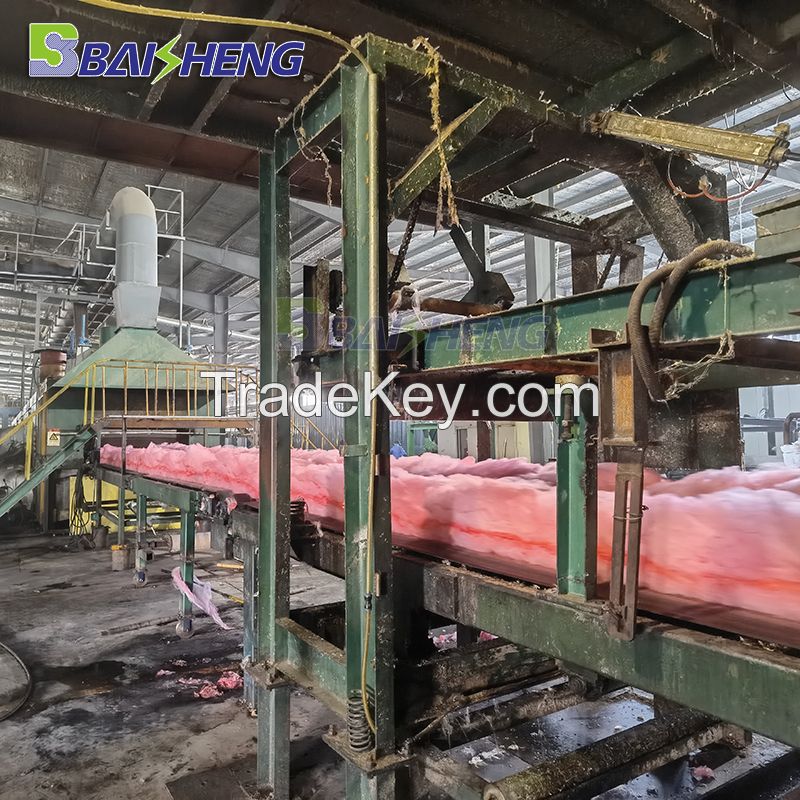 Glass manufacturing plant Glass manufacturing equipment Production line of glass wool