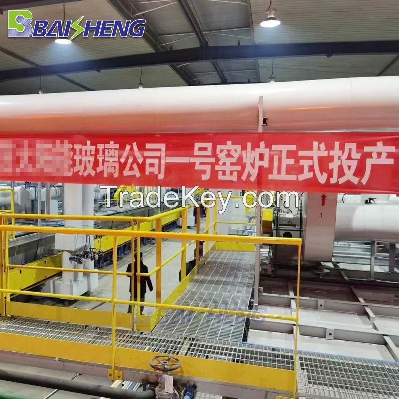 furnace design and construction Photovoltaic rolled glass production line