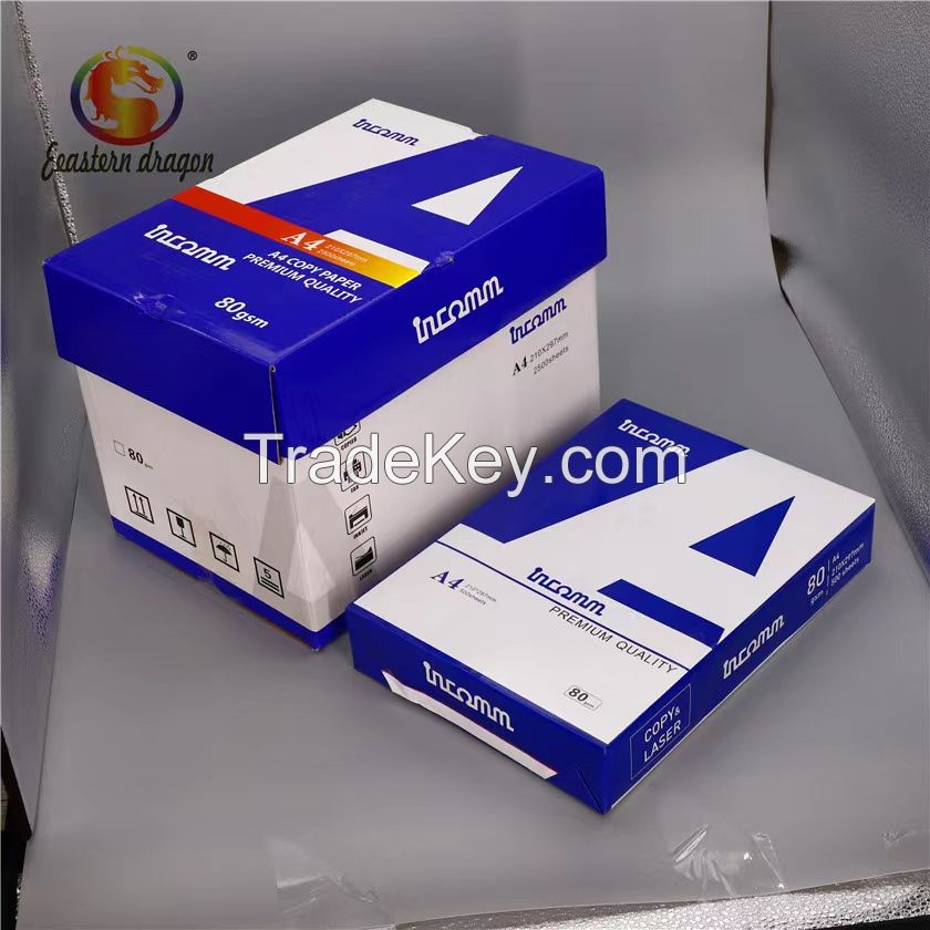 Office School A4 Copier Paper 100% Pure Wood Purpose Copy Paper A4 pulp office A White A3 A4 70g 80g copy Paper