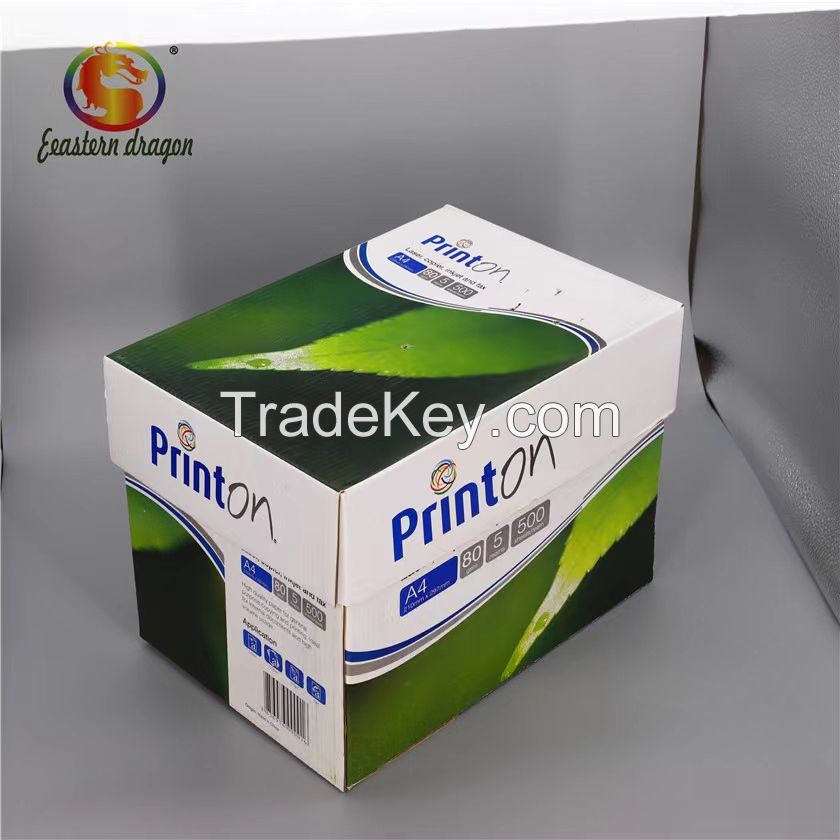 A4 White copy Paper 80gsm/75 gsm/70 gsm Copy Paper for sale