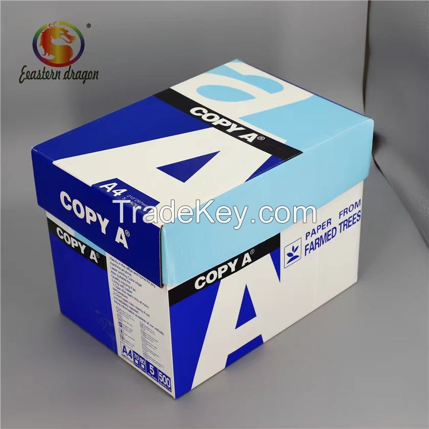 Office School A4 Copier Paper 100% Pure Wood Purpose Copy Paper A4 pulp office A White A3 A4 70g 80g copy Paper