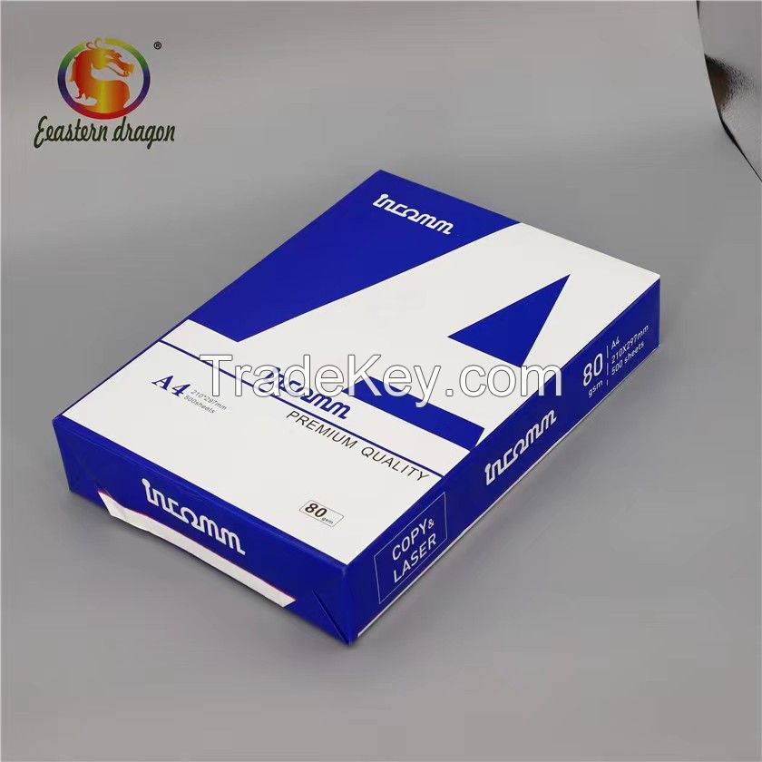 Office School A4 Copier Paper 100% Pure Wood Purpose Copy Paper A4 pulp office A White A3 A4 70g 80g copy Paper