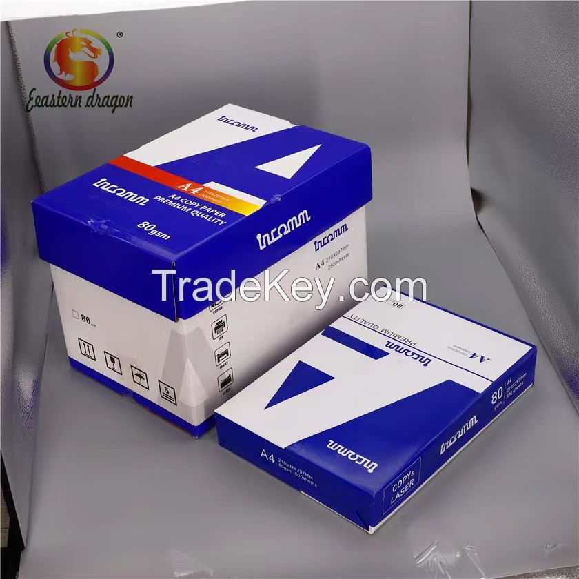 A4 White copy Paper 80gsm/75 gsm/70 gsm Copy Paper for sale