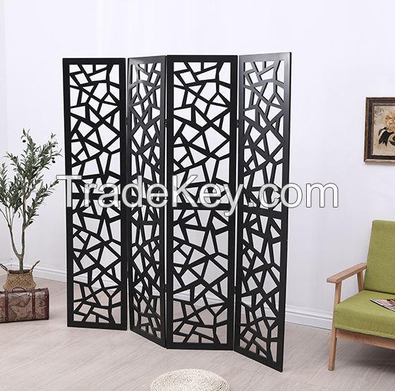 4 Panel  Cut Out  Room Divider