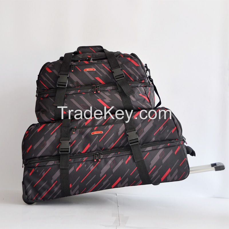 Rolling Duffle bag 28&quot; duffle trolley bag promotional wheeled bags OEM accepted