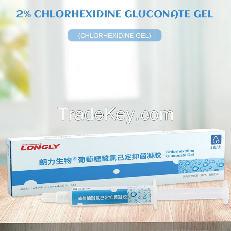 Langli Dental Dental Materials Chlorhexidine Gluconate Gel (Chlorhexidine Gel) is used for root canal antibacterial sterilization, disinfection, and treatment dressing 5g during root canal retreatment