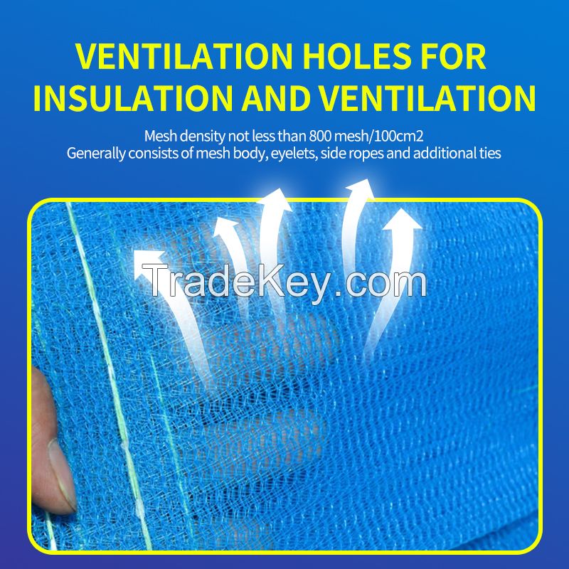 Construction site safety net outer frame flame retardant dense mesh engineering dust net construction scaffolding protection net